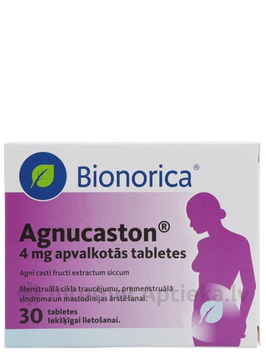 Agnucaston 4 мг, 30 таблеток в оболочке | internetaptieka.lv