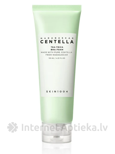 SKIN1004 Madagascar CENTELLA TEA-TRICA BHA attīrošas putas, 125 ml | internetaptieka.lv
