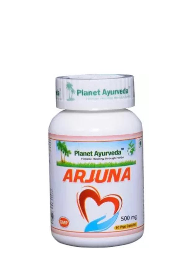 Planet Ayurveda Arjuna Organic kapsulas, 60 gab.