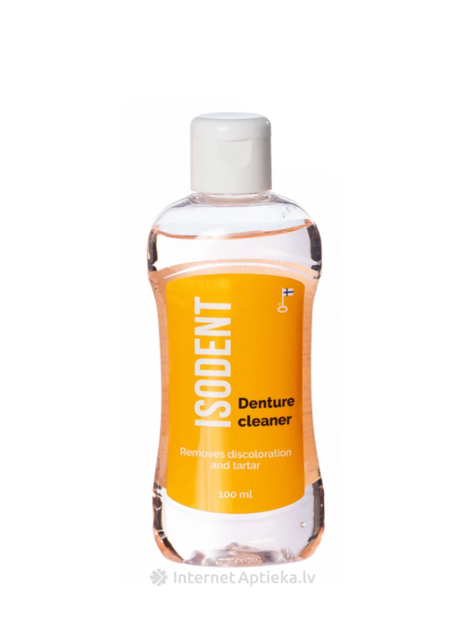 IsoDent жидкость для чистки зубных протезов, 100 мл | internetaptieka.lv
