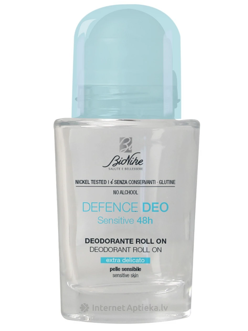 BIONIKE Defence Deo Шариковый дезодорант без спирта, 50 мл | internetaptieka.lv