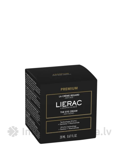 LIERAC PREMIUM vananemisvastane silmaümbruskreem kõikidele näonahatüüpidele, 20 ml | internetaptieka.lv