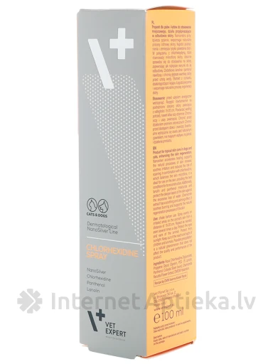 VetExpert Chlorhexidine spray, 100 ml | internetaptieka.lv