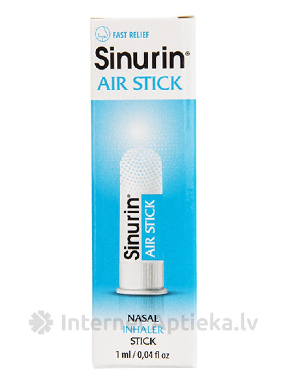 Sinurin air stick ингаляционный карандаш, 1 мл | internetaptieka.lv
