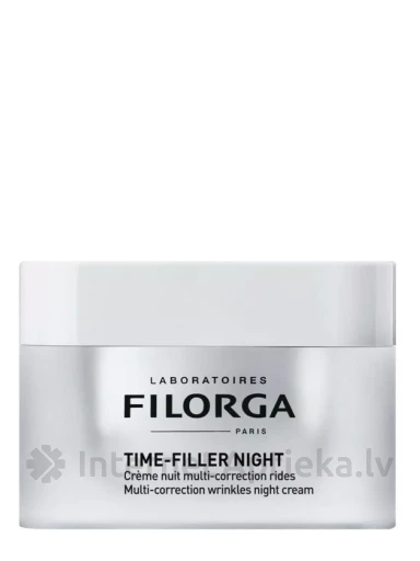 FILORGA TIME-FILLER NIGHT pretgrumbu nakts krēms sejai, 50 ml | internetaptieka.lv