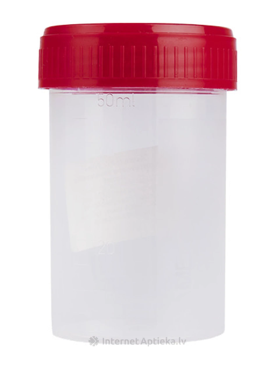 контейнер универсальный - нестерильный, 60 мл | internetaptieka.lv
