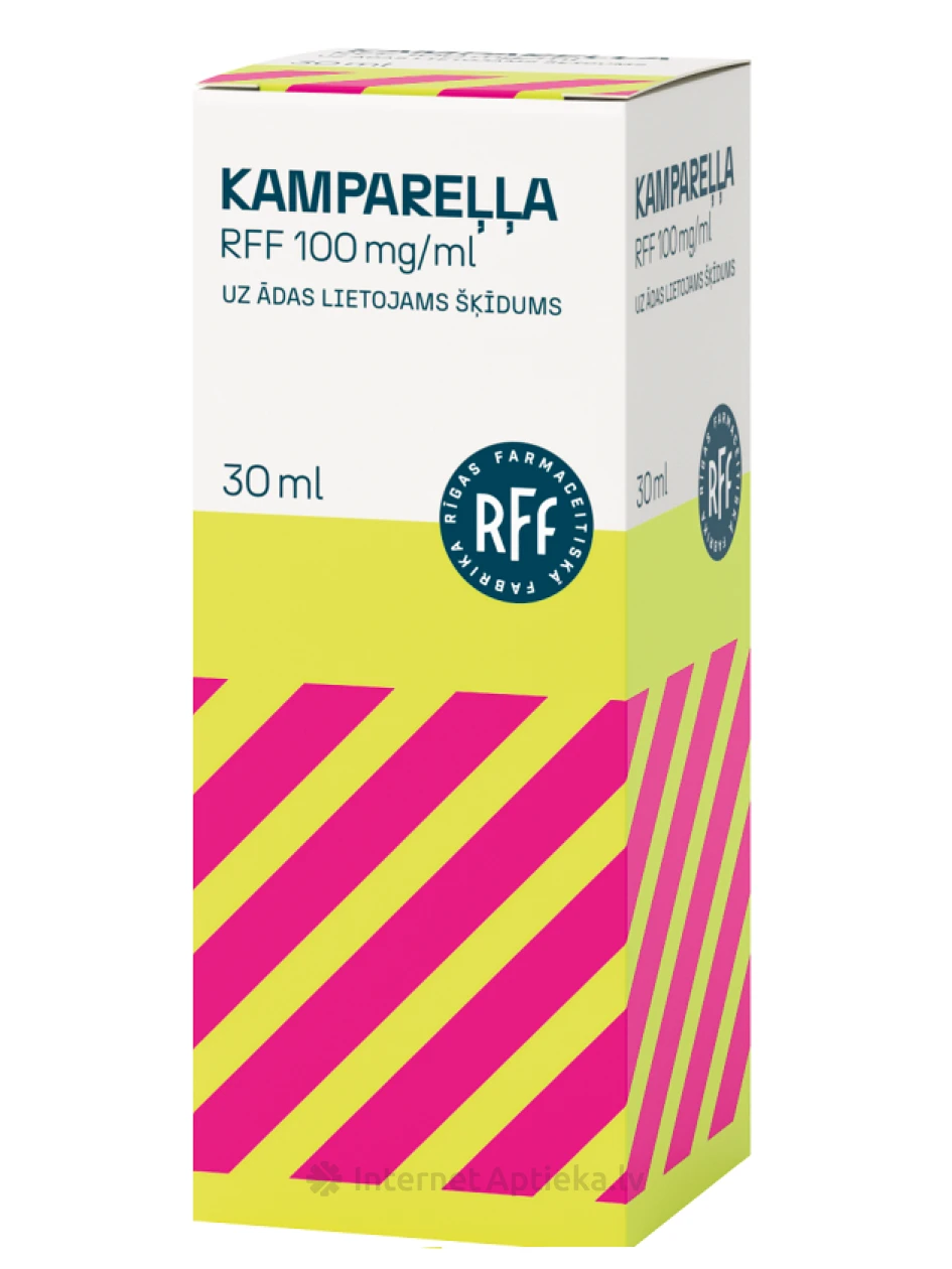 Kampareļļa 10% uz ādas lietojams šķīdums, 30 ml | internetaptieka.lv