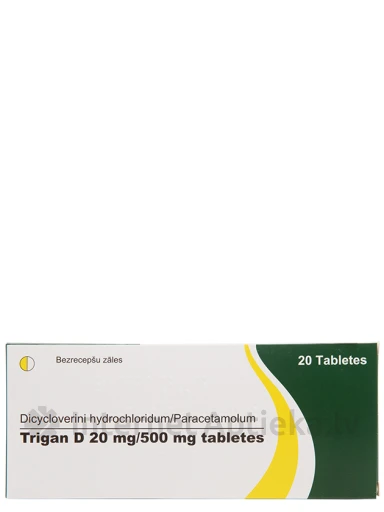 Trigan D, 20 tabletes | internetaptieka.lv