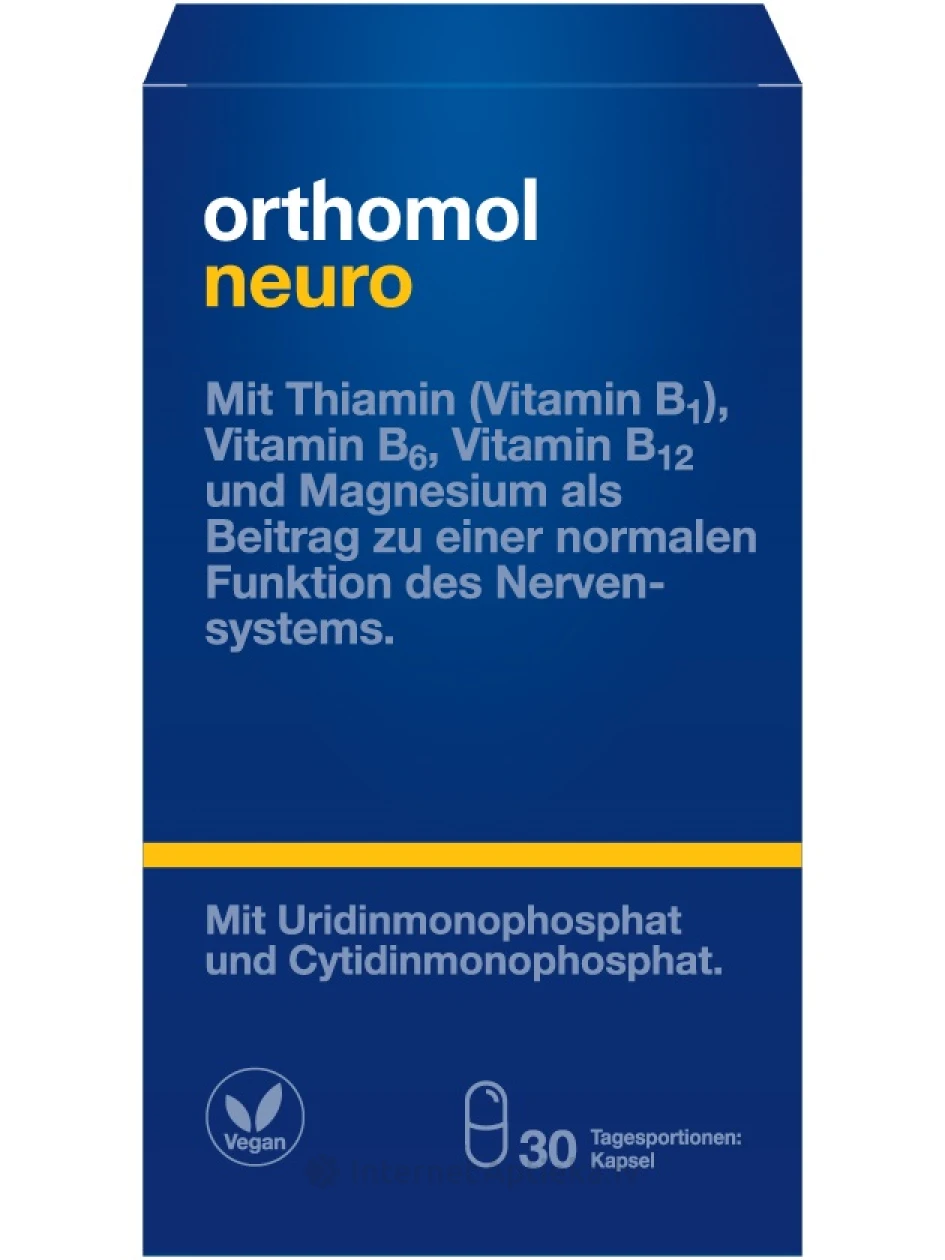 Orthomol Neuro, 30 kapsulas | internetaptieka.lv