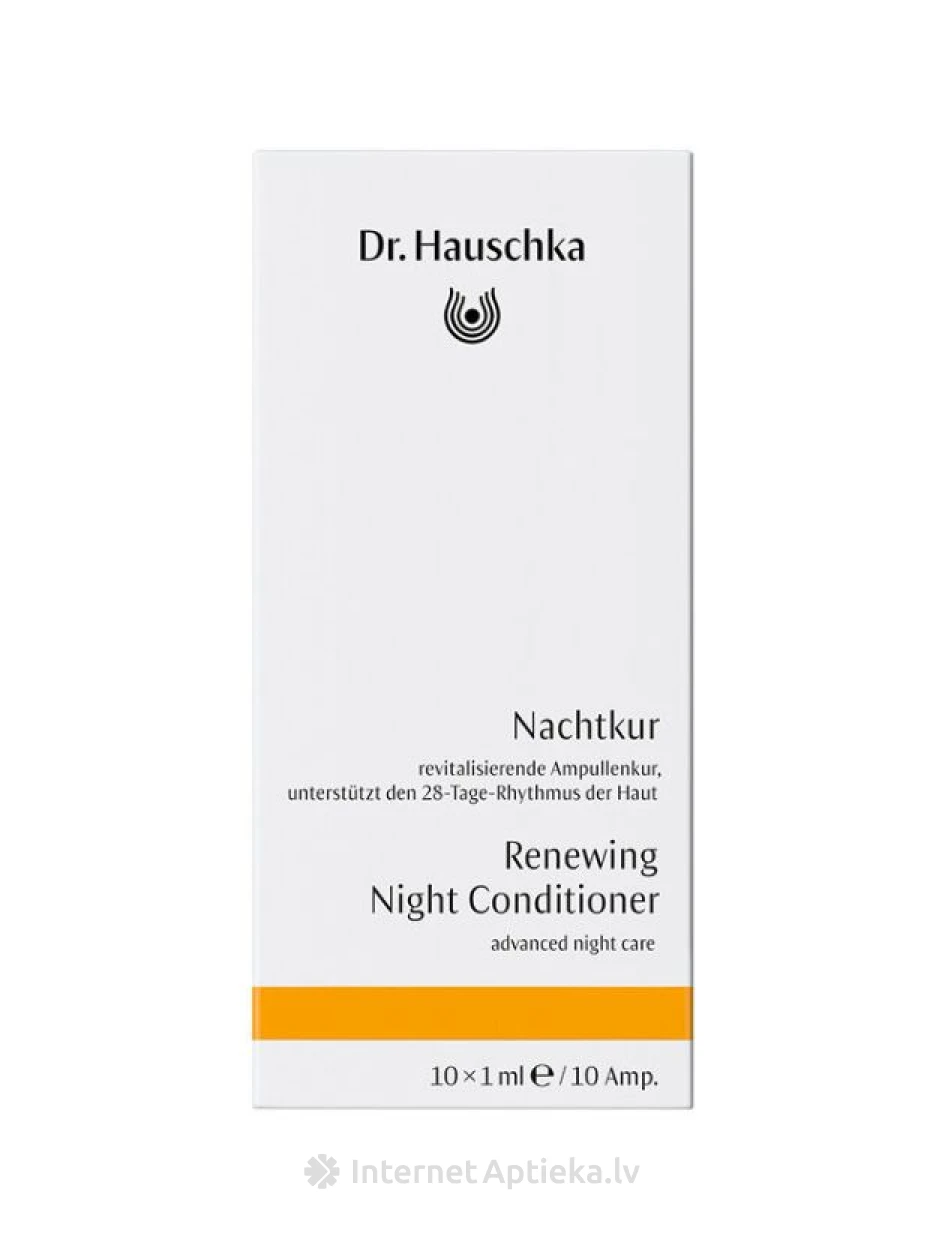 DR. HAUSCHKA ATJAUNOJOŠS NAKTS KONDICIONIERIS, 10 ml | internetaptieka.lv