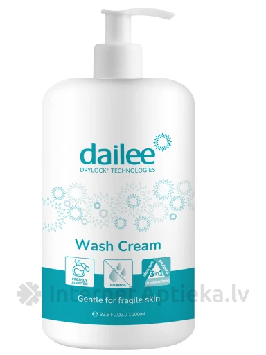 DAILEE Wash Cream pesemiskreem, 1000 ml | internetaptieka.lv