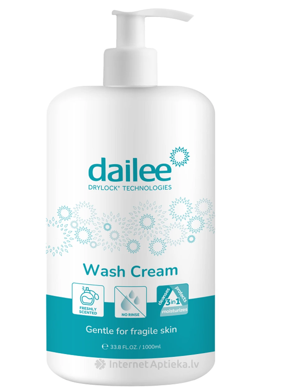 DAILEE Wash Cream pesemiskreem, 1000 ml | internetaptieka.lv