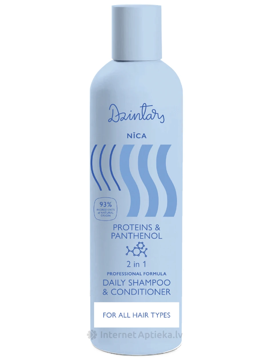 Dzintars Universāls šampūns visiem matu tipiem Nīca, 300 ml | internetaptieka.lv