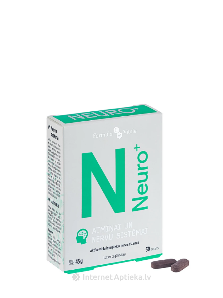Formula Vitale Neuro+, 30 tabletes | internetaptieka.lv