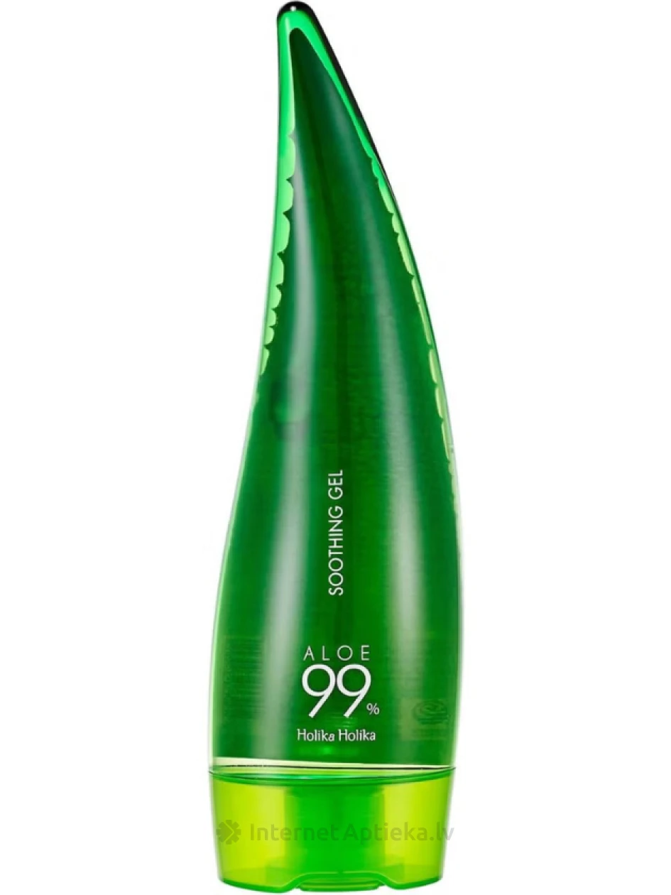 Holika Holika Aloe 99% успокаивающий гель алоэ вера, 250 мл | internetaptieka.lv
