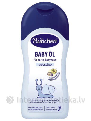 Bubchen Eļļa zīdaiņiem, 200 ml | internetaptieka.lv