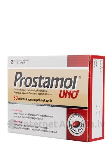 Prostamol Uno, 30 kapslit | internetaptieka.lv