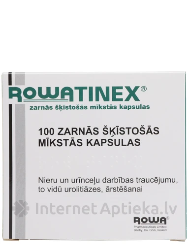 Rowatinex, 100 mīkstās kapsulas | internetaptieka.lv