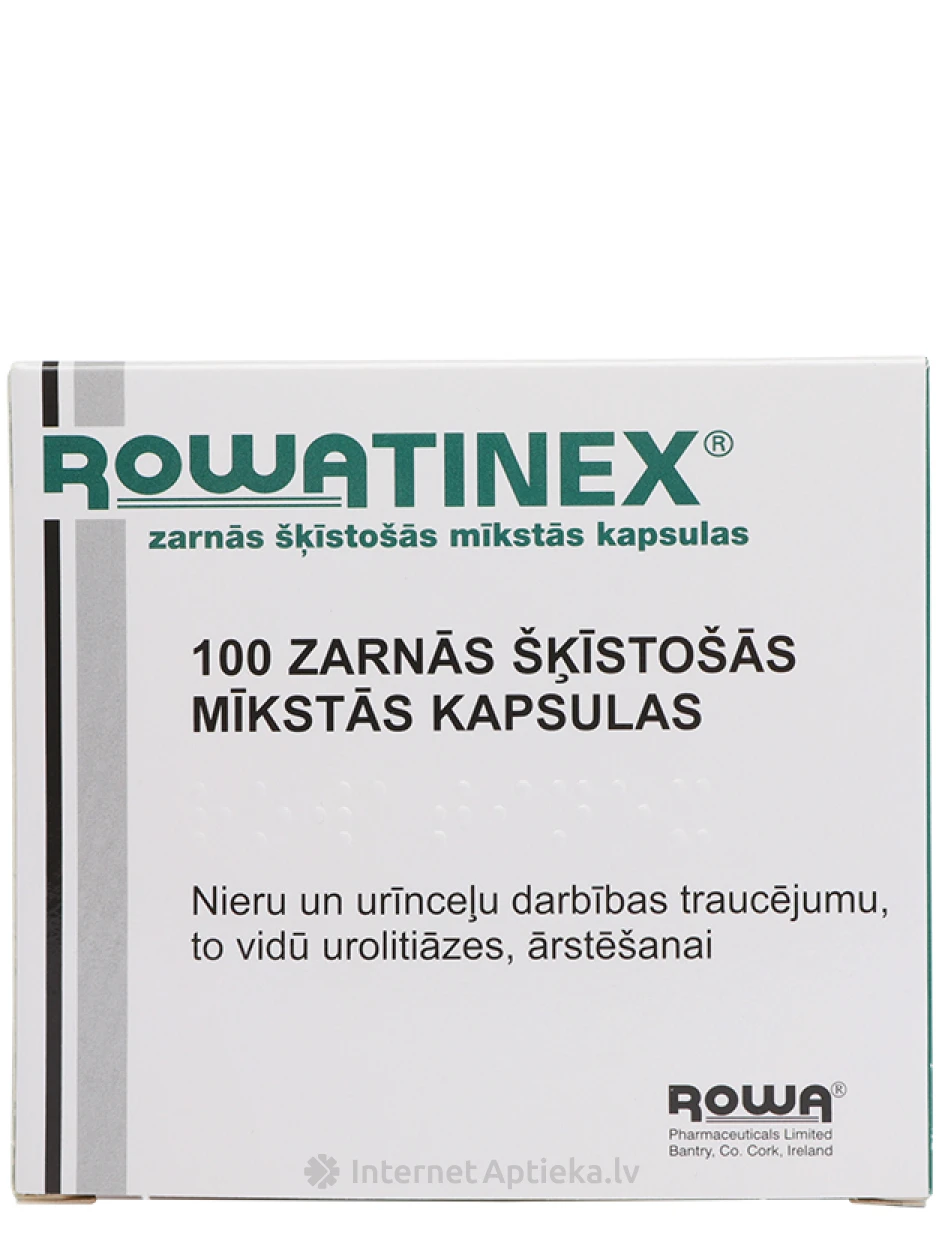 Rowatinex, 100 pehmet kapslit | internetaptieka.lv
