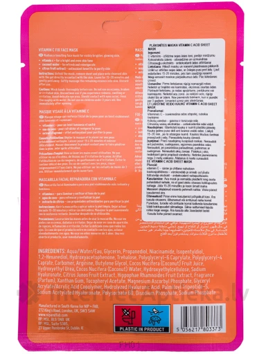 NIP+FAB Vitamin C Fix маска для лица, 25 мл | internetaptieka.lv
