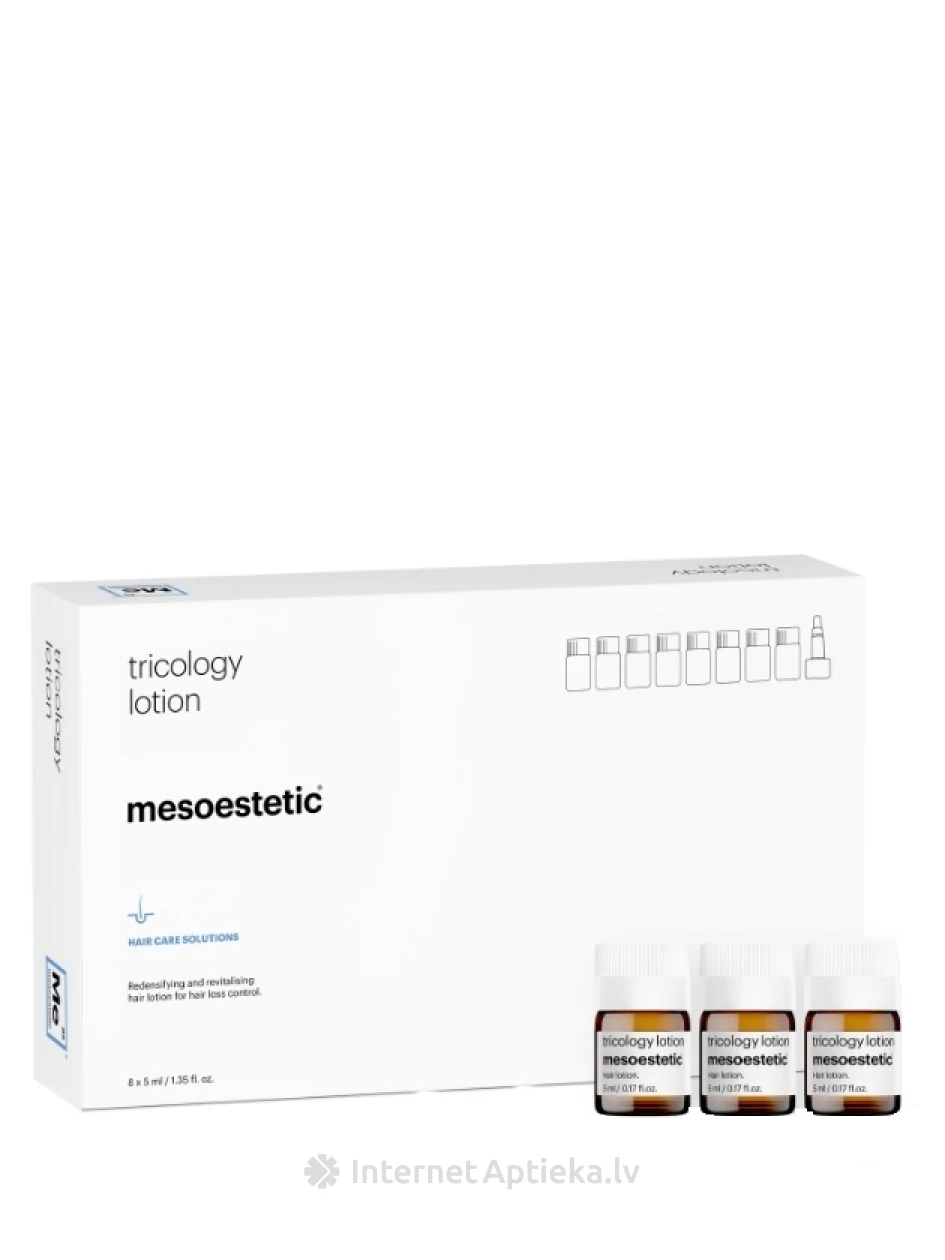 Mesoestetic tricology losjons matu augšanas veicināšanai, 8 x 5 ml | internetaptieka.lv
