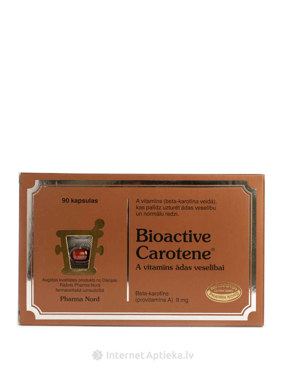 Bio-Carotene 9 mg, 90 kapsulas | internetaptieka.lv