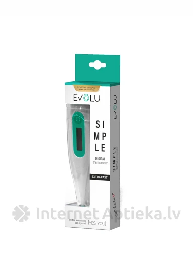 Evolu Simple digitālais termometrs, DMT-4132, 1 gb. | internetaptieka.lv