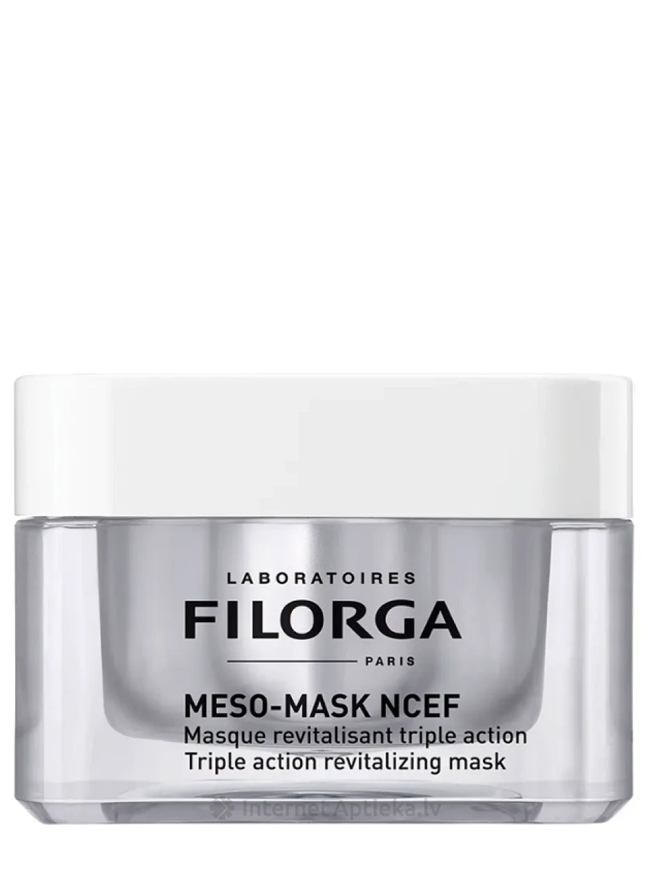 FILORGA krēmveida sejas maska ādas noguruma pazīmju mazināšanai MESO-MASK NCEF, 50 ml | internetaptieka.lv