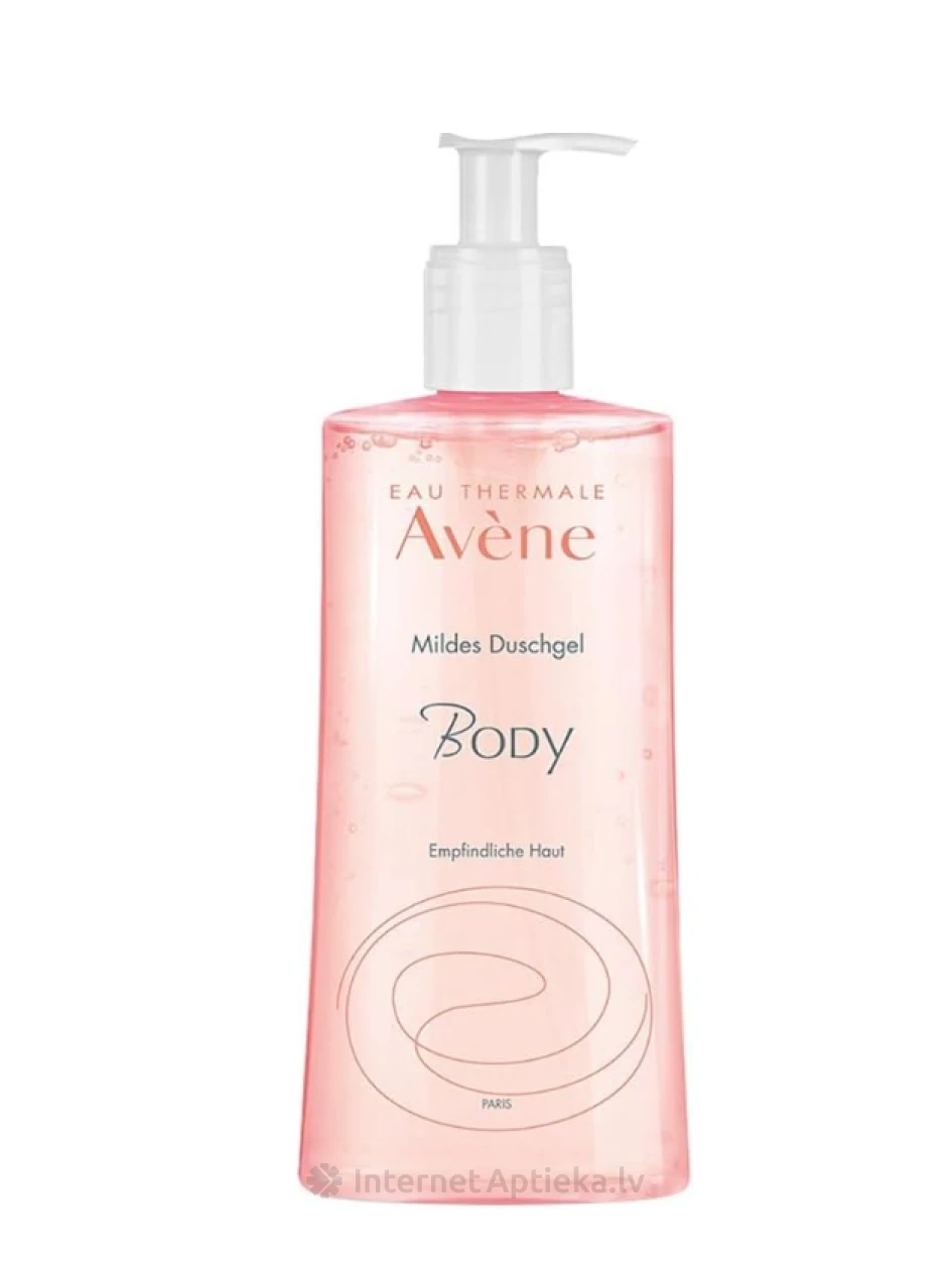 AVENE BODY õrn dušigeel, 500 ml | internetaptieka.lv