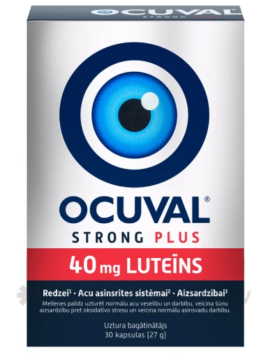 Ocuval Strong Plus kapsulas, 30 gb. | internetaptieka.lv
