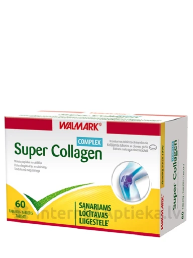 Walmark Super Collagen kolagēna komplekss, 60 tabletes | internetaptieka.lv