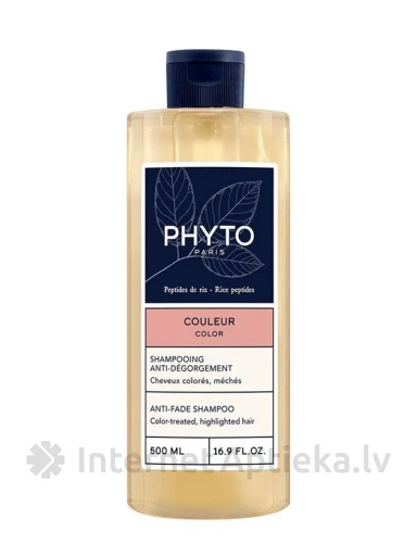 PHYTO COLOR шампунь для окрашенных волос, 500 мл | internetaptieka.lv