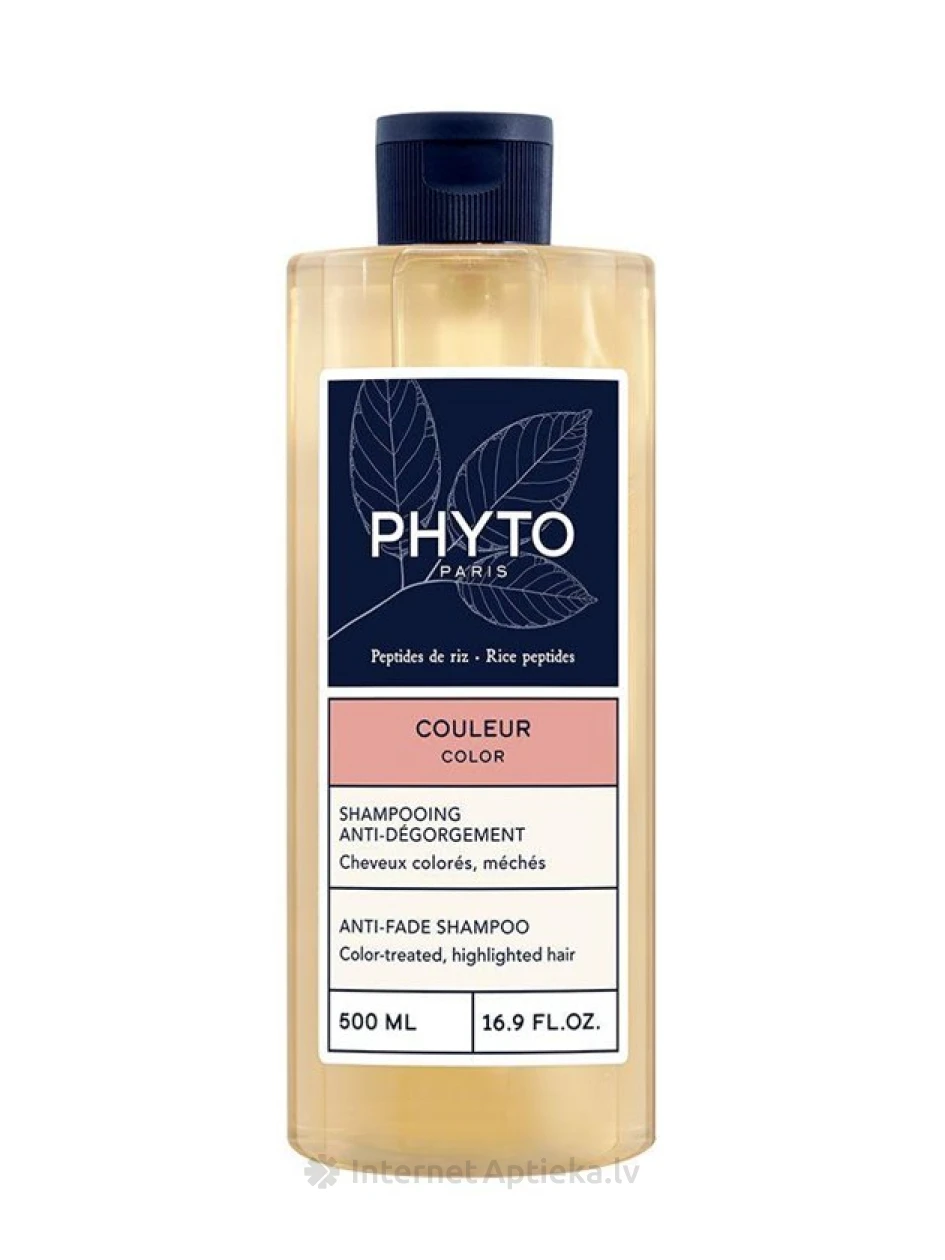 PHYTO COLOR šampūns krāsotiem un tonētiem matiem, 500 ml | internetaptieka.lv