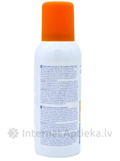 Pantenool 10% vitamiinidega E ja B5, aerosool, 150 ml | internetaptieka.lv