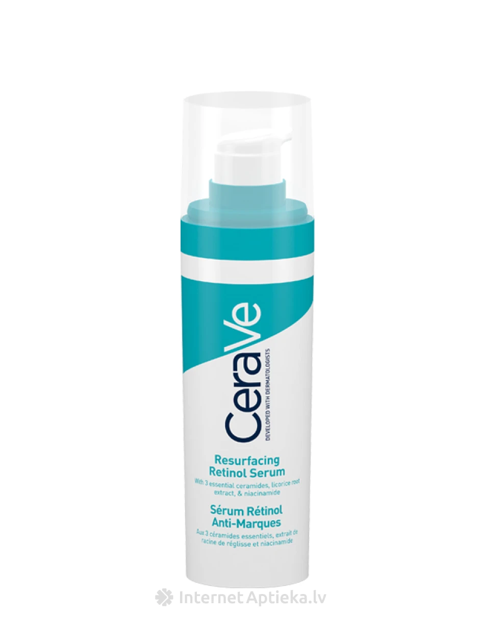 CeraVe регенерирующая сыворотка с ретинолом для ухода за кожей лица, 30 мл | internetaptieka.lv