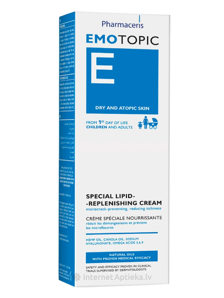 Pharmaceris E-Emotopic Lipid kreem lastele ja täiskasvanutele, 75 ml | internetaptieka.lv