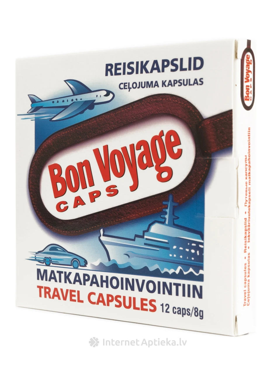 Bon Voyage, 12 капсул | internetaptieka.lv