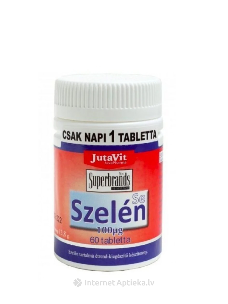 Jutavit селен 100 мкг, 60 капсул | internetaptieka.lv