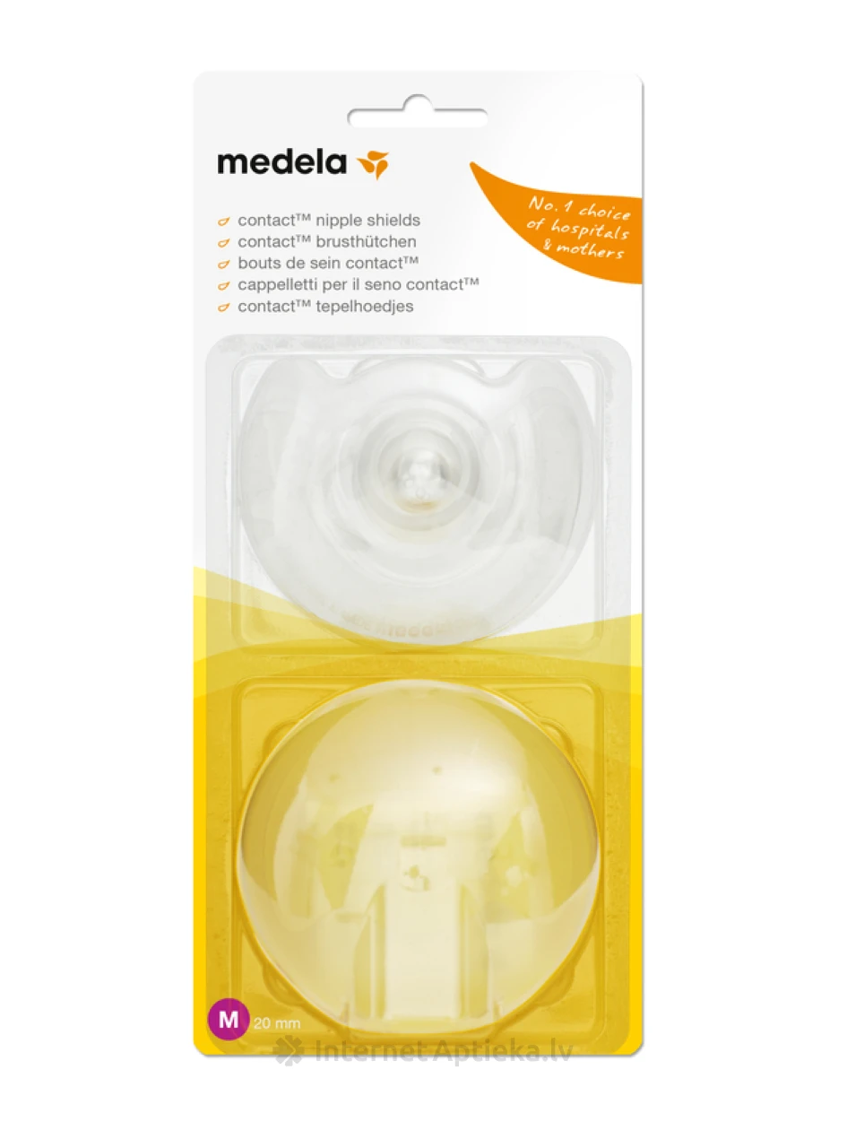 Medela nibukaitse Kontakt M silikoon, 2 tk. | internetaptieka.lv