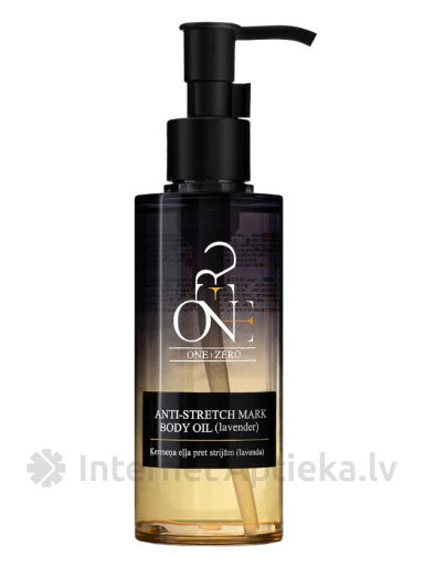 ONE:ZERO Масло для тела против растяжек (лаванда), 150 мл | internetaptieka.lv