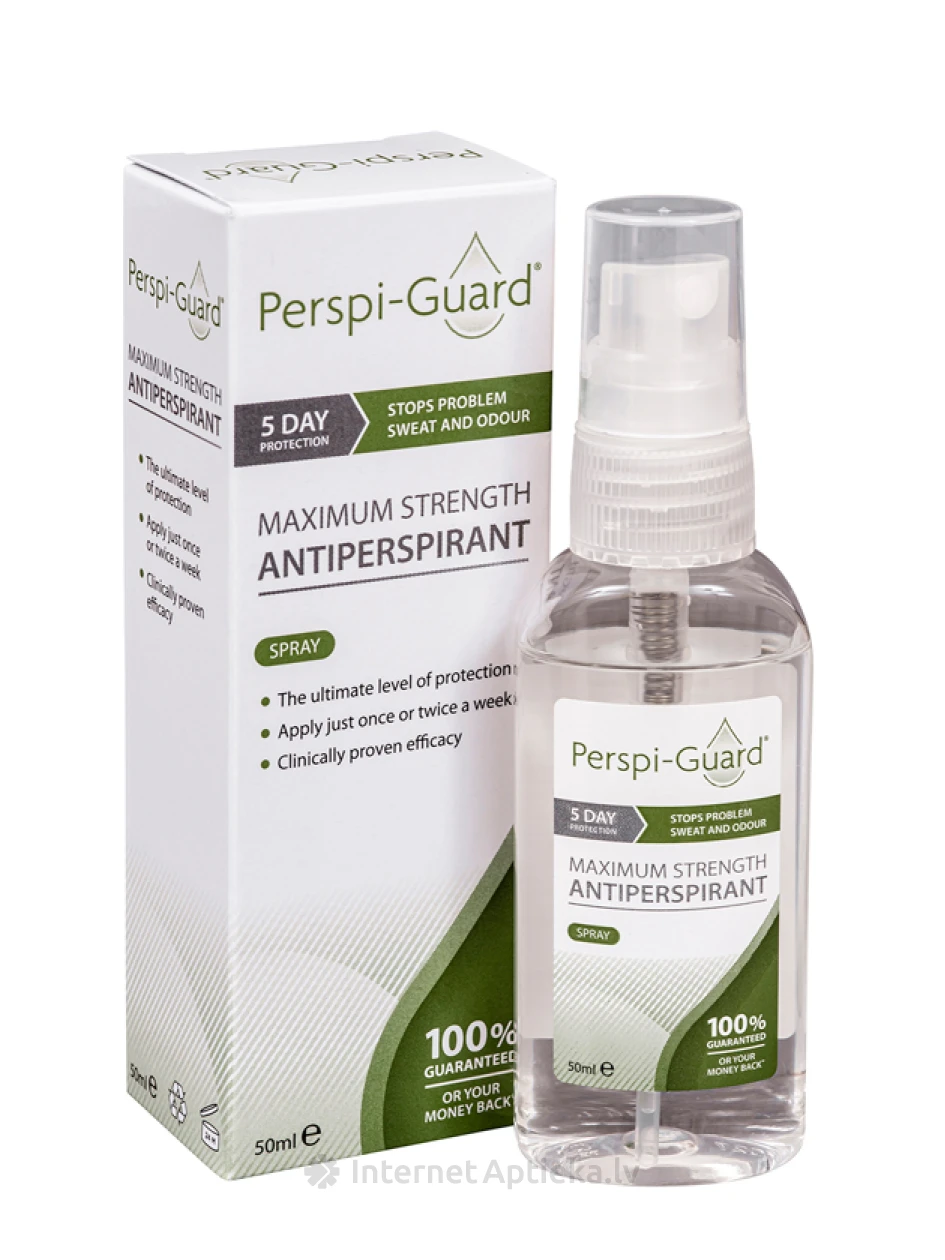 PERSPI Guard higistamisvastane sprei, 50 ml | internetaptieka.lv