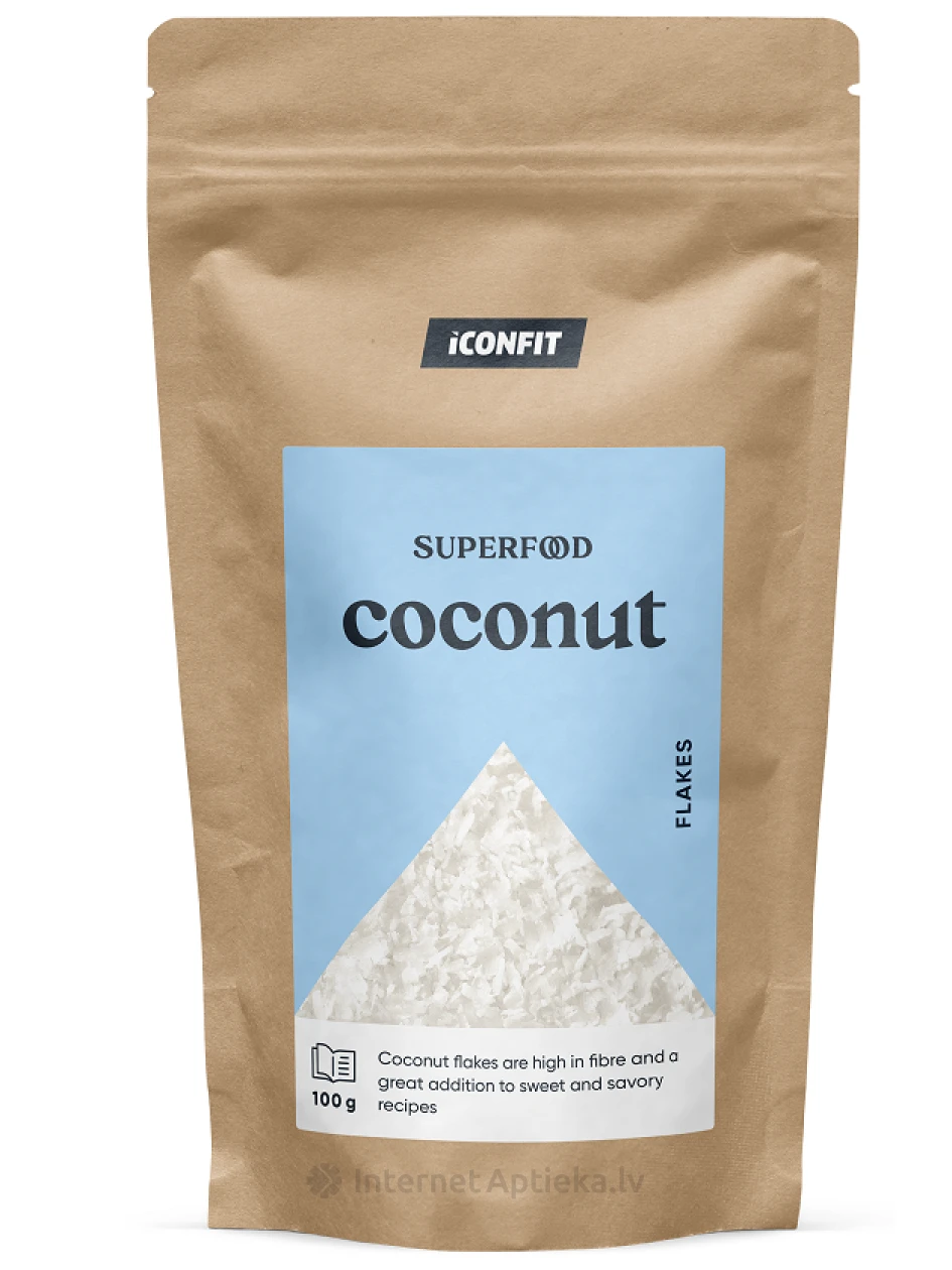 ICONFIT Kookoshelbed, 100 g | internetaptieka.lv