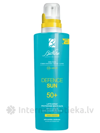 BIONIKE Defence Sun 50+ спрей-флюид/лосьон, 200 мл | internetaptieka.lv