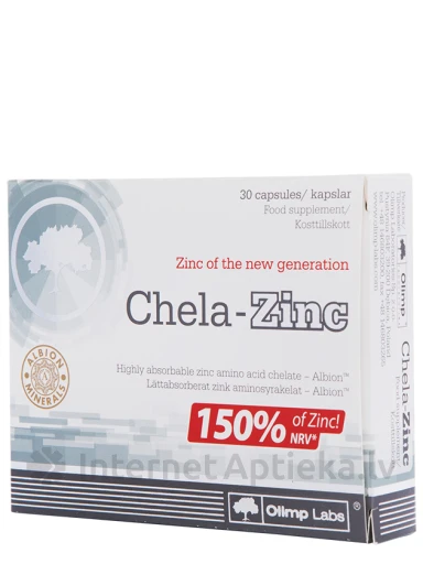 Olimp Labs Chela-Zinc, 30 kapsulas | internetaptieka.lv
