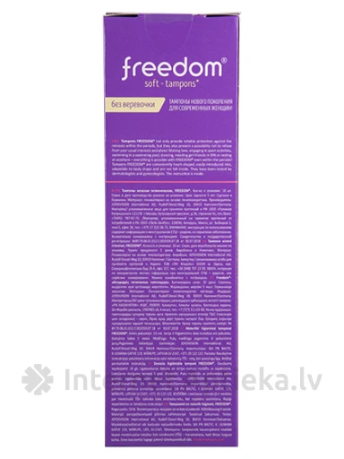 FREEDOM soft tamponi bez diedziņa, mini, 10 gb. | internetaptieka.lv