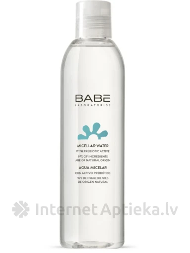 Babe mitsellaarvesi prebiootikumidega, 250 ml | internetaptieka.lv