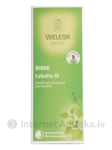 Weleda kase ekstrakti õli tselluliidi vastu pumbaga, 100 ml | internetaptieka.lv