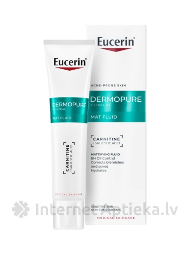 Eucerin® DermoPure Clinical matējošs fluīds, 40 ml | internetaptieka.lv