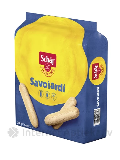 Schär Savoiardi bezglutēna cepumi "dāmu pirkstiņi", 200 g | internetaptieka.lv
