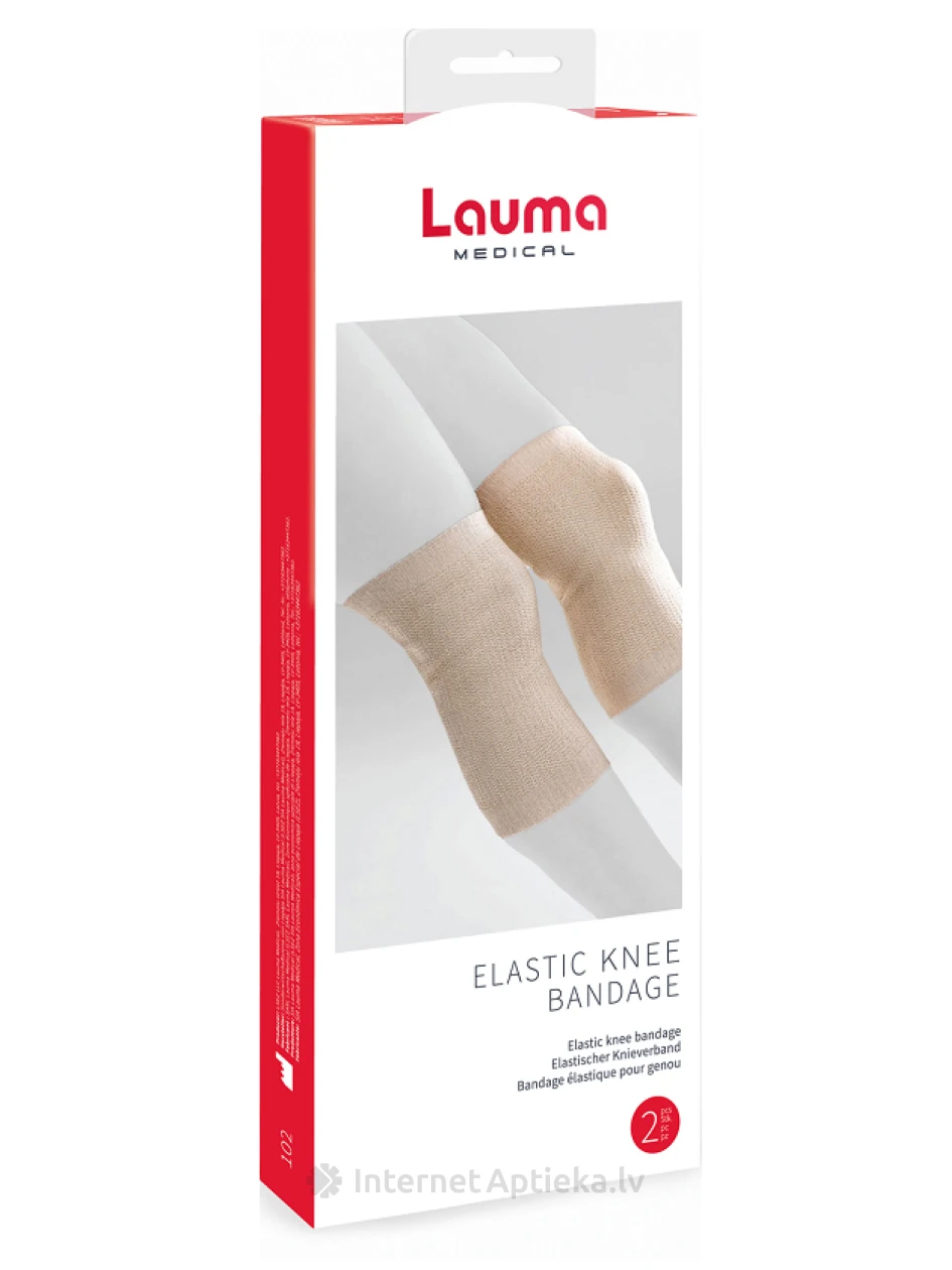 Lauma Medical elastīgais pārsējs celim - izmērs 1 (XS), 2 gb. | internetaptieka.lv